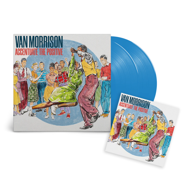 Accentuate The Positive: Blue Vinyl 2LP + Signed Art Print