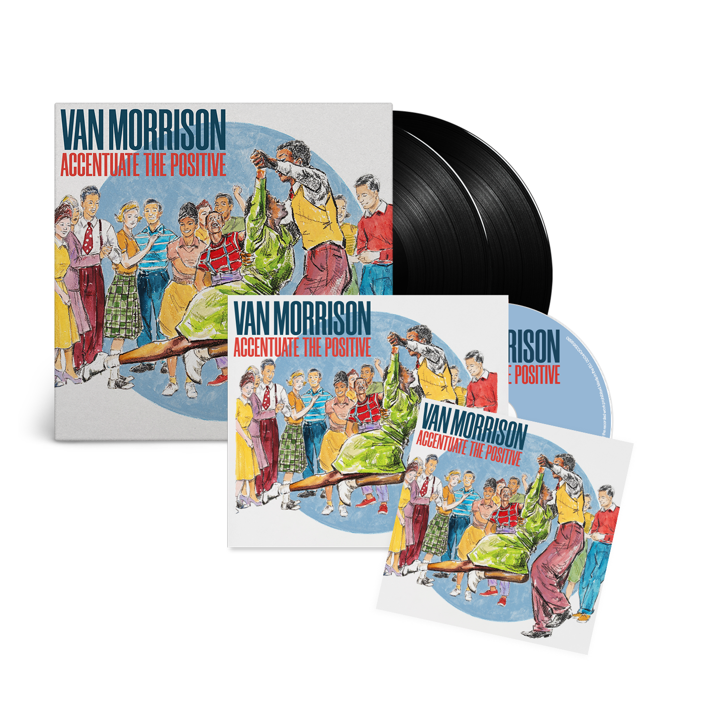 Accentuate The Positive: CD, Vinyl 2LP & Signed Art Print Bundle