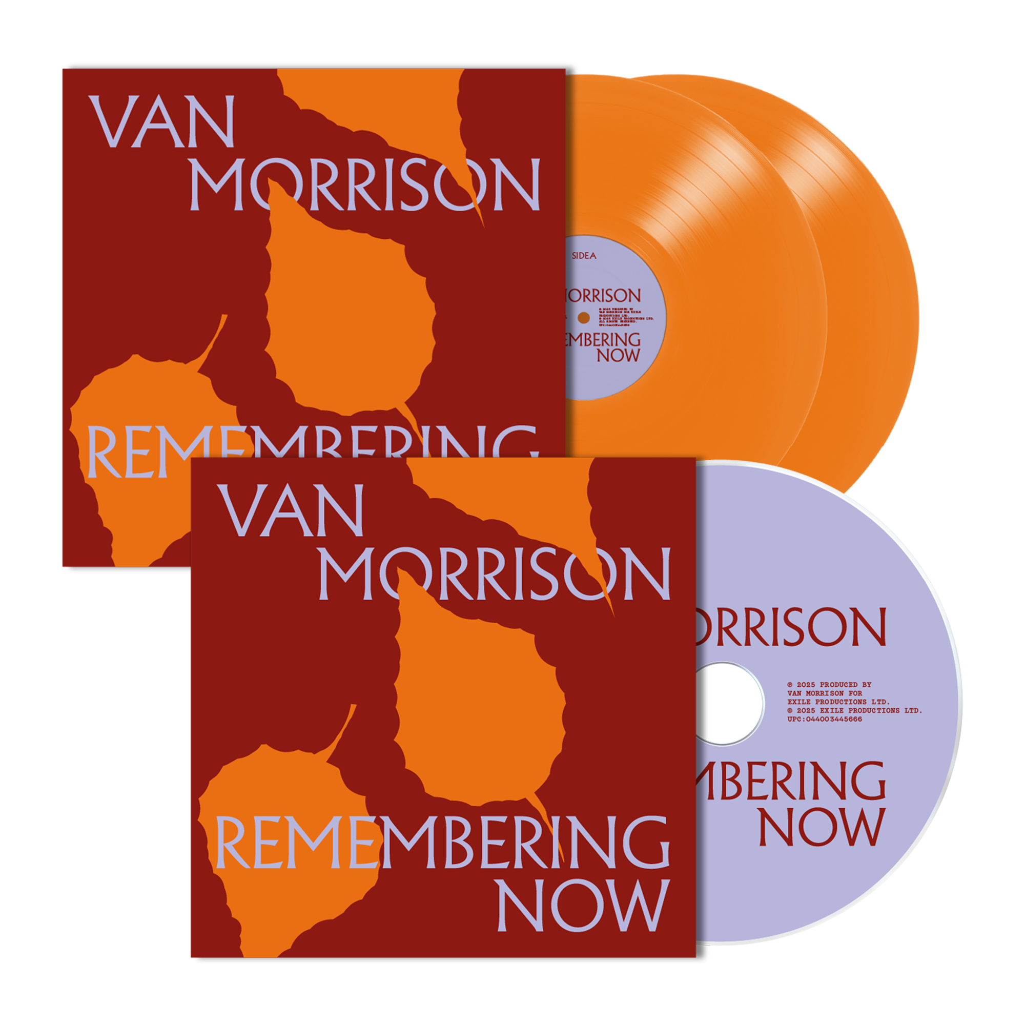 Remembering Now: Limited Orange Vinyl 2LP & CD