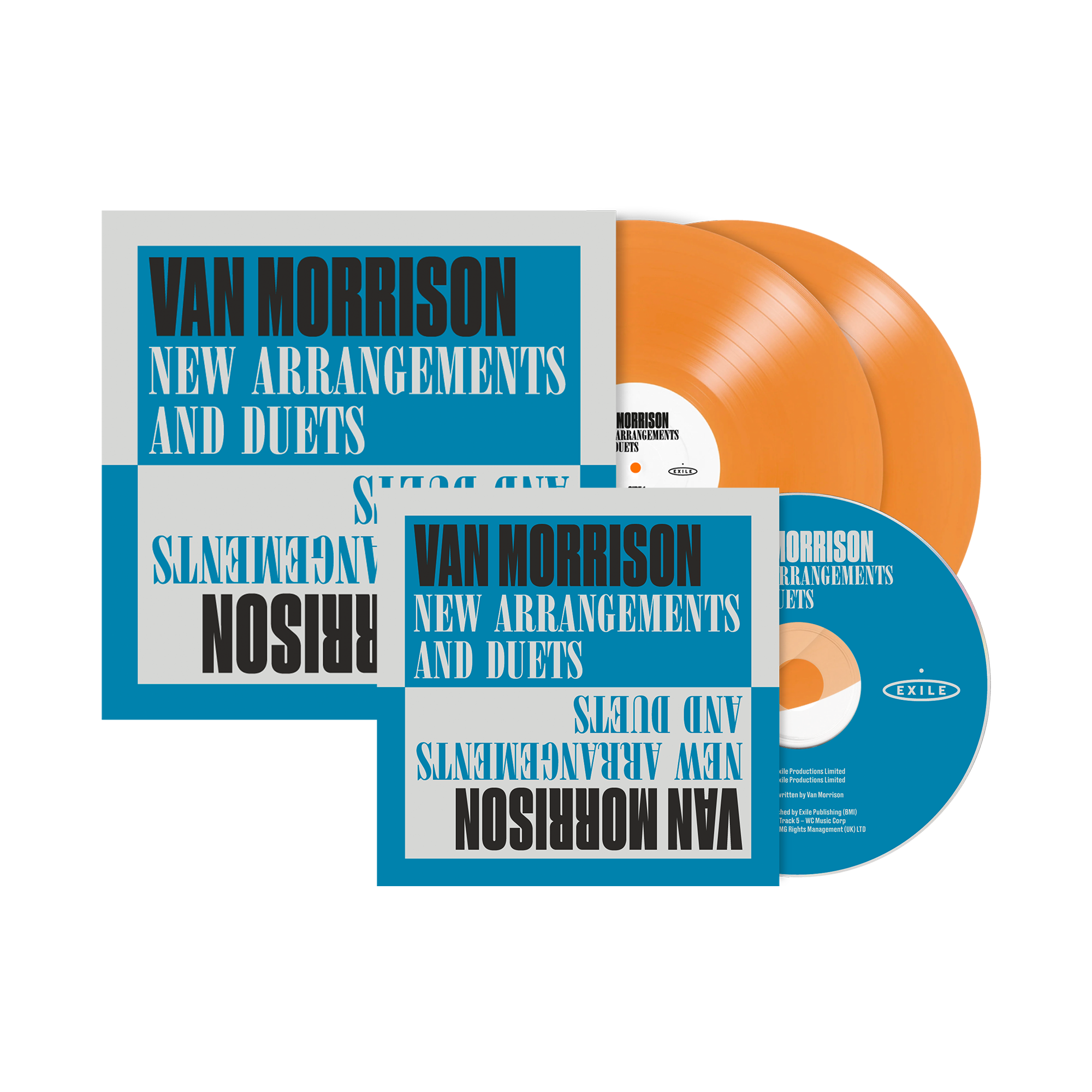 New Arrangements And Duets: Limited Orange Vinyl LP + CD - Van Morrison UK